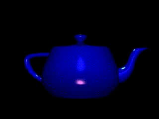 It's a rotating teapot!!